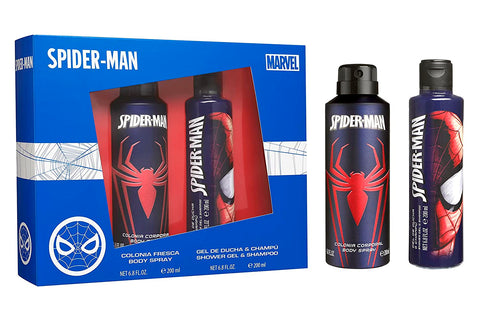 SPIDERMAN  SET  COLONIA 200ML + SPRAY 200ML