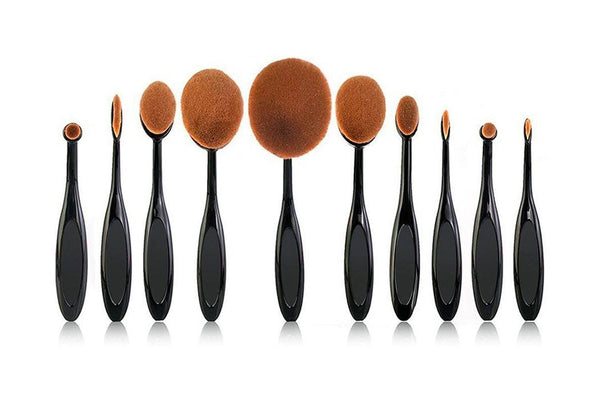 Set de hotsell brochas oval