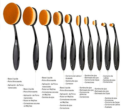 Brochas oval outlet