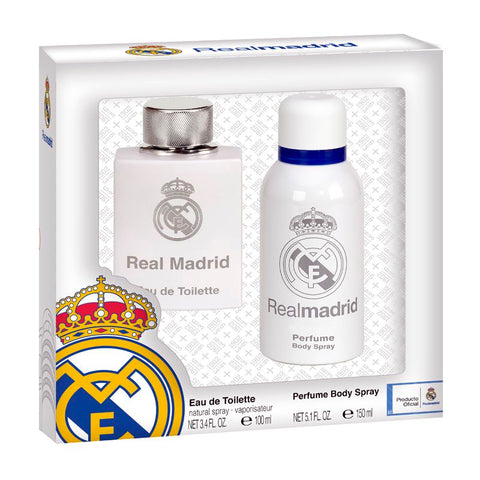 REAL MADRID SET EDT 100ML + Body Spray 150ML