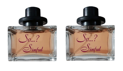 SO SINFUL   50ML EDT             2x1